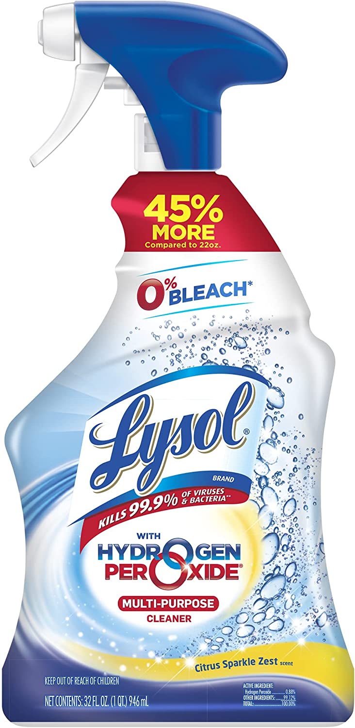 Lysol Cleaner Hydrogen Peroxide Multi-Purpose Cleaner Spray