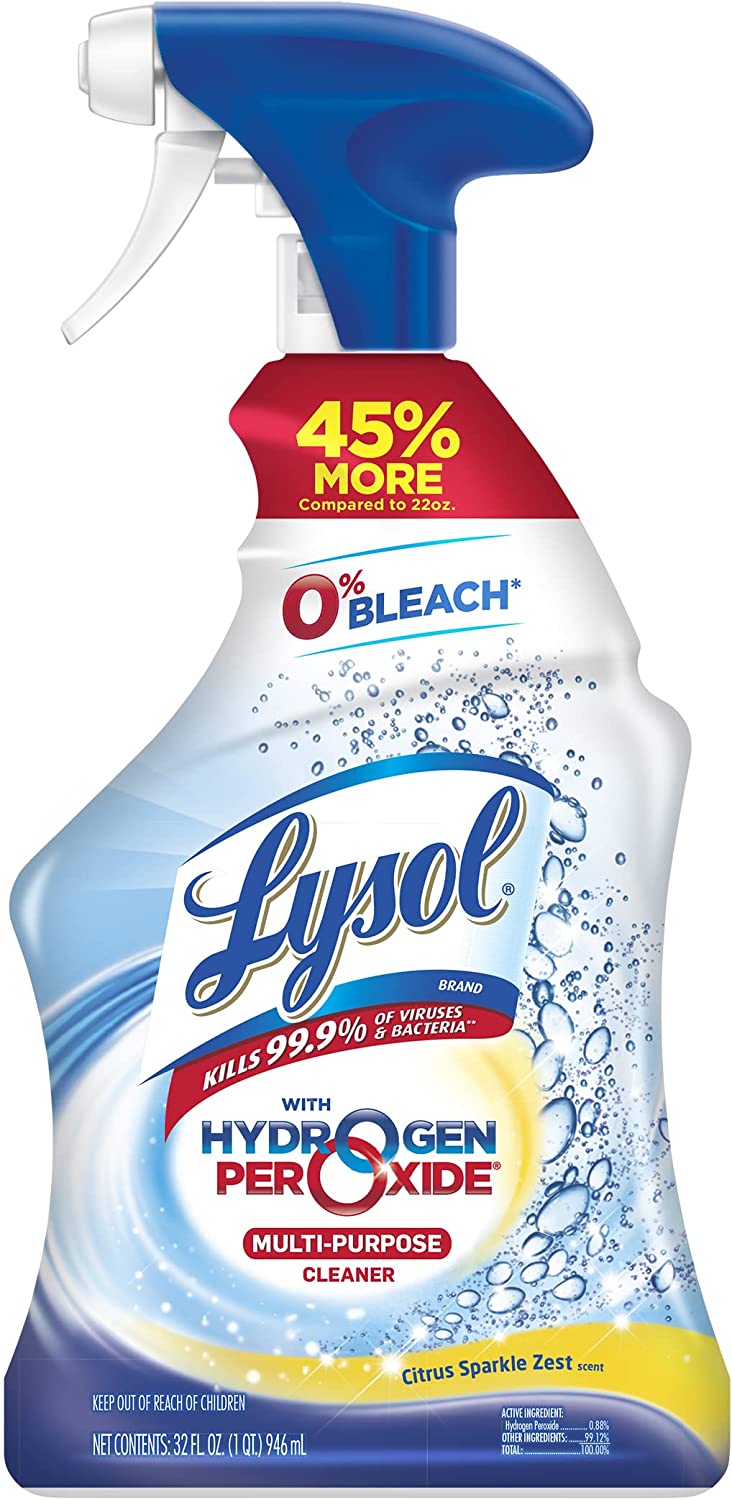 Lysol Cleaner Hydrogen Peroxide Multi Purpose Cleaner Spray